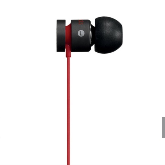 urBeats in-ear beats by dre • red&black - Picture 1 of 2